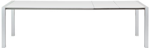 AC-Design-Furniture-34369-Esstisch-Jakob-Gestell-Alu-gebürstet-Ausziehbar-mit-2-Einlegeplatten-ca.-170260-x-75-x-90-cm-weiß-hochglanz-0 AC-Design-Furniture-34369-Esstisch-Jakob-Gestell-Alu-gebürstet-Ausziehbar-mit-2-Einlegeplatten-ca.-170260-x-75-x-90-cm-weiß-hochglanz-0