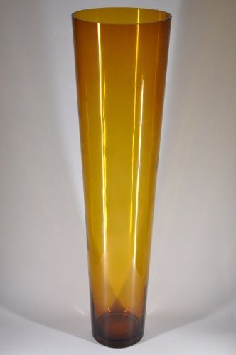 Cognac-Glas-Boden-Vase-Kunst-Murano-Qualität-Handarbeit-Deko-0 Cognac-Glas-Boden-Vase-Kunst-Murano-Qualität-Handarbeit-Deko-0