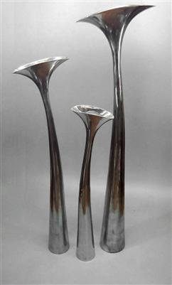 Exklusive-Design-Bodenvase-Vase-aus-Aluminium-92cm-hoch-Alu-Lilie-Blumenvase-0 Exklusive-Design-Bodenvase-Vase-aus-Aluminium-92cm-hoch-Alu-Lilie-Blumenvase-0