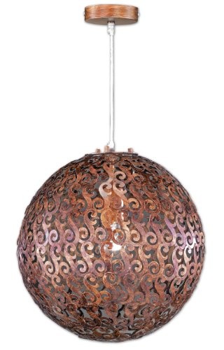 Honsel-Leuchten-62431-Pendelleuchte-rostfarbig-antik-0 Honsel-Leuchten-62431-Pendelleuchte-rostfarbig-antik-0