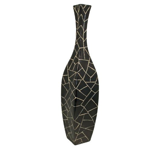 LAWO-Keramik-Deko-Vase-MADRID-59-cm-schwarz-Modern-Blumenvase-Bodenvase-0 LAWO-Keramik-Deko-Vase-MADRID-59-cm-schwarz-Modern-Blumenvase-Bodenvase-0