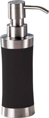 Seifenspender-250-ml-Edelstahl-schwarz-gummiert-Soft-Touch-Pumpspender-0 Seifenspender-250-ml-Edelstahl-schwarz-gummiert-Soft-Touch-Pumpspender-0