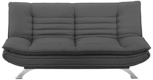 AC-Design-Furniture-47395-Schlafsofa-Jasper-Bezug-Stoff-dunkelgrau-Füße-Metall-verchromt-Liegefläche-ca.-196-x-123-cm-0 AC-Design-Furniture-47395-Schlafsofa-Jasper-Bezug-Stoff-dunkelgrau-Füße-Metall-verchromt-Liegefläche-ca.-196-x-123-cm-0
