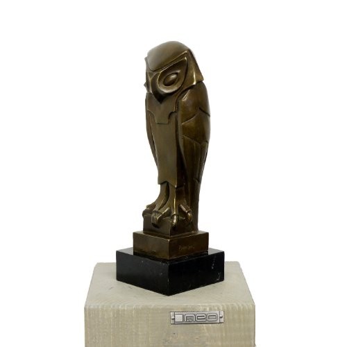 Bronzefigur-Abstrakte-Tierfigur-aus-Bronze-Eule-signiert-Umberto-Boccioni-0 Bronzefigur-Abstrakte-Tierfigur-aus-Bronze-Eule-signiert-Umberto-Boccioni-0