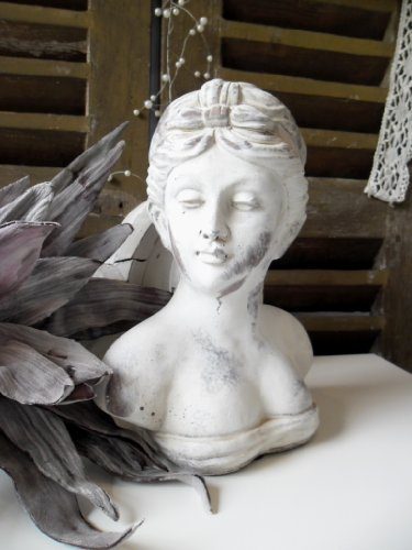Büste-Frauenbüste-Skulptur-Damenbüste-Figur-Dekoration-Landhaus-Shabby-Chic-0 Büste-Frauenbüste-Skulptur-Damenbüste-Figur-Dekoration-Landhaus-Shabby-Chic-0