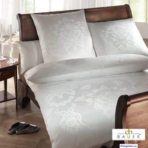 Curt-Bauer-Damast-Bettwäsche-Set-Madame-Royale-135x200-cm-+-80x80-cm-Kissenbezug-Farbe-weiss-0 Curt-Bauer-Damast-Bettwäsche-Set-Madame-Royale-135x200-cm-+-80x80-cm-Kissenbezug-Farbe-weiss-0