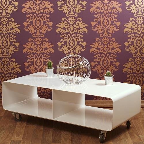 DESIGN-LOUNGE-TV-FERNSEH-TISCH-WAGEN-von-DESIGN-DELIGHTS-mobiles-Rollregal-Couchtisch-Regal-weiss-0 DESIGN-LOUNGE-TV-FERNSEH-TISCH-WAGEN-von-DESIGN-DELIGHTS-mobiles-Rollregal-Couchtisch-Regal-weiss-0