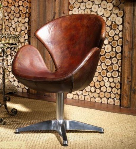 Echtleder-Egg-Chair-Leder-Sessel-Vintage-Ledersessel-Design-Lounge-Clubsessel-Möbel-NEU-435-0 Echtleder-Egg-Chair-Leder-Sessel-Vintage-Ledersessel-Design-Lounge-Clubsessel-Möbel-NEU-435-0