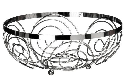 Premier-Housewares-Obstschale-rund-verchromt-0 Premier-Housewares-Obstschale-rund-verchromt-0