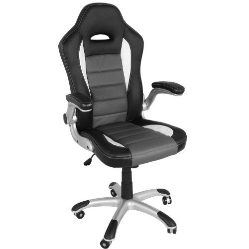 Premium-Sportsitz-Chefsessel-Bürostuhl-Racer-schwarzgrauweiss-38802-0 Premium-Sportsitz-Chefsessel-Bürostuhl-Racer-schwarzgrauweiss-38802-0
