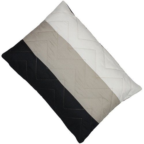 Riva-Paoletti-Kissen-Chevron-gefüllt-Schwarz-30-x-40-cm-0 Riva-Paoletti-Kissen-Chevron-gefüllt-Schwarz-30-x-40-cm-0