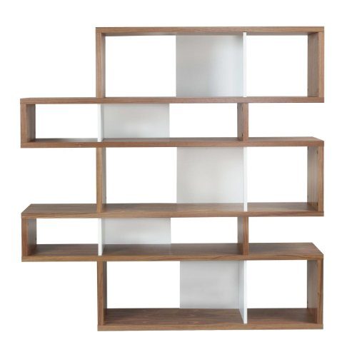 TemaHome-London-Regal-mit-10-Fächer-in-Nussbaum-Echtholzfurniert-Rückwände-weiß-0 TemaHome-London-Regal-mit-10-Fächer-in-Nussbaum-Echtholzfurniert-Rückwände-weiß-0