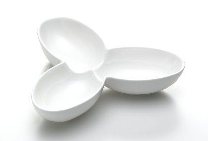 White-Basics-Blattschale-3-geteilt-26-x-20-cm-0 White-Basics-Blattschale-3-geteilt-26-x-20-cm-0