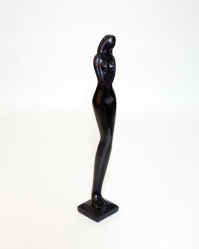 Wohnaccessoire-Wohndeko-Dekorationsartikel-Skulptur-Frauen-Statue-Steinguss-70cm-schwarz-0 Wohnaccessoire-Wohndeko-Dekorationsartikel-Skulptur-Frauen-Statue-Steinguss-70cm-schwarz-0