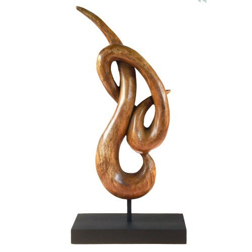 Wohnaccessoire-Wohndeko-Dekorationsartikel-Skulptur-Holz-40cm-braun-0 Wohnaccessoire-Wohndeko-Dekorationsartikel-Skulptur-Holz-40cm-braun-0