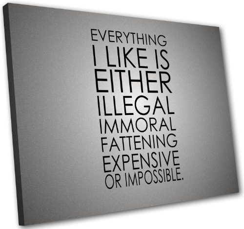 Everything-i-Like-Motivationsspruch-in-80x60cm-Bilder-Kunstdrucke-auf-Leinwand-in-erstklassiger-Druckqualitt-schon-fertig-aufgespannt-KEIN-Poster-oder-Plakat-0 Everything-i-Like-Motivationsspruch-in-80x60cm-Bilder-Kunstdrucke-auf-Leinwand-in-erstklassiger-Druckqualitt-schon-fertig-aufgespannt-KEIN-Poster-oder-Plakat-0