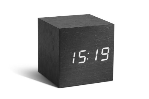 Gingko-GK08W10-Wrfel-Digitaluhr-Click-Clock-Schwarz-mit-weier-LED-Anzeige-0 Gingko-GK08W10-Wrfel-Digitaluhr-Click-Clock-Schwarz-mit-weier-LED-Anzeige-0