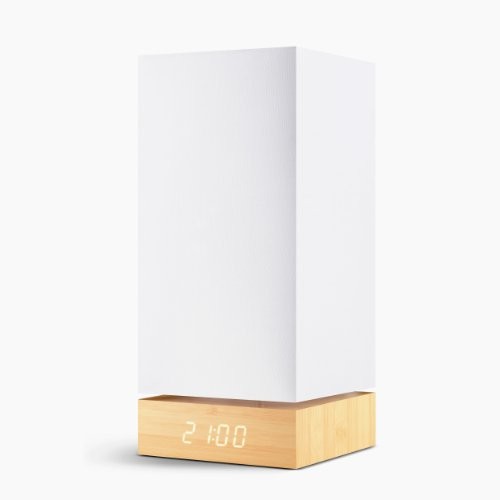 Gingko-GK910-Click-Clock-Lampe-mit-integrierter-Digitaluhr-Buche-weie-LED-Anzeige-0 Gingko-GK910-Click-Clock-Lampe-mit-integrierter-Digitaluhr-Buche-weie-LED-Anzeige-0