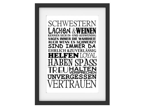 Shabby-Vintage-Kunstdruck-SCHWESTERN-Poster-Bttenpapier-Digitaldruck-Geschenk-DIN-A4-0 Shabby-Vintage-Kunstdruck-SCHWESTERN-Poster-Bttenpapier-Digitaldruck-Geschenk-DIN-A4-0