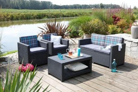 Sitzgruppe-ALLIBERT-MONACO-Lounge-Set-Poly-Rattan-anthrazit-0 Sitzgruppe-ALLIBERT-MONACO-Lounge-Set-Poly-Rattan-anthrazit-0