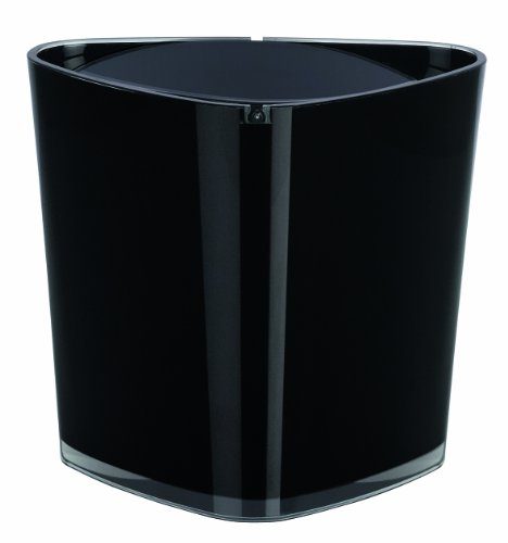 Spirella-1015468-Trix-Acrylic-schwarz-Abfalleimer-0 Spirella-1015468-Trix-Acrylic-schwarz-Abfalleimer-0