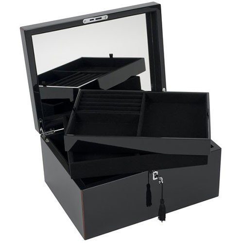 Gift-Company-Schmuckkasten-Schwarz-mit-Schloss-0 Gift-Company-Schmuckkasten-Schwarz-mit-Schloss-0
