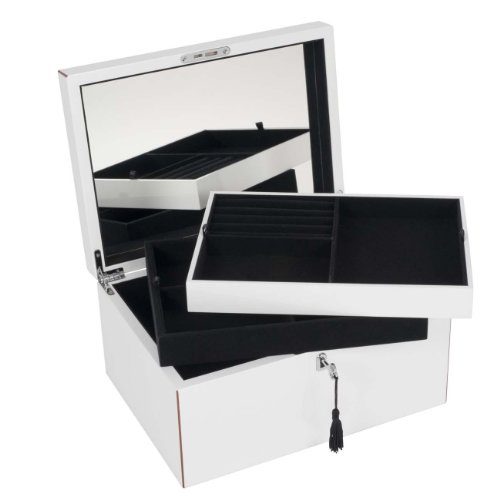 Gift-Company-Schmuckkasten-Weiss-mit-Schloss-0 Gift-Company-Schmuckkasten-Weiss-mit-Schloss-0