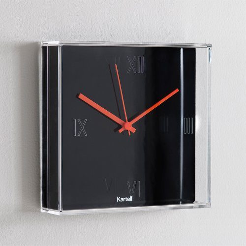 Kartell-190009-Wanduhr-Tic-Tac-schwarz-0 Kartell-190009-Wanduhr-Tic-Tac-schwarz-0
