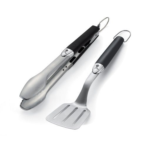 Weber-6645-Grillbesteck-Kompakt-2-teilig-Edelstahl-schwarz-0 Weber-6645-Grillbesteck-Kompakt-2-teilig-Edelstahl-schwarz-0