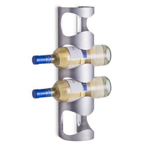 Zeller-27365-Wand-Flaschenhalter-115-x-98-x-45-cm-edelstahl-0 Zeller-27365-Wand-Flaschenhalter-115-x-98-x-45-cm-edelstahl-0