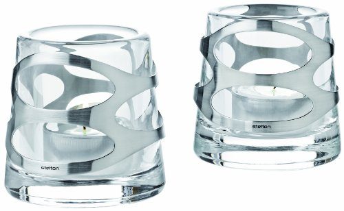 Embrace-Teelichthalter-2er-Set-edelstahlglas-0 Embrace-Teelichthalter-2er-Set-edelstahlglas-0