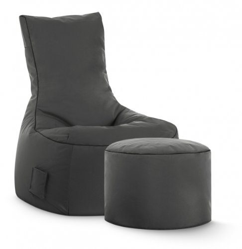 Sitzsack-Set-Brava-Swing--Hocker-anthrazit-0 Sitzsack-Set-Brava-Swing--Hocker-anthrazit-0