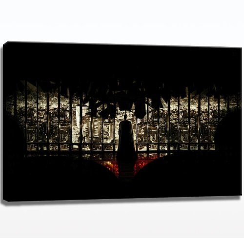 Batman-Skyline-Bild-auf-Leinwand-120cm-x-80cm-Leinwandbild-XXL-fertig-gerahmter-Kunstdruck-zum-aufhngen-bereit-0 Batman-Skyline-Bild-auf-Leinwand-120cm-x-80cm-Leinwandbild-XXL-fertig-gerahmter-Kunstdruck-zum-aufhngen-bereit-0