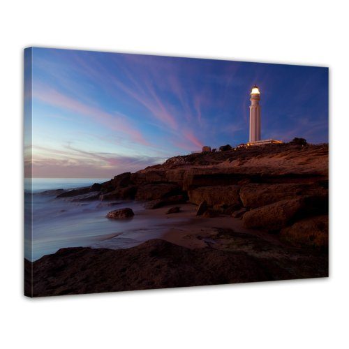 Bilderdepot24-Keilrahmenbild-Leuchtturm-von-Trafalgar-Cadiz-XXL-120x90-cm-1-teilig-fertig-gerahmt-direkt-vom-Hersteller-0 Bilderdepot24-Keilrahmenbild-Leuchtturm-von-Trafalgar-Cadiz-XXL-120x90-cm-1-teilig-fertig-gerahmt-direkt-vom-Hersteller-0