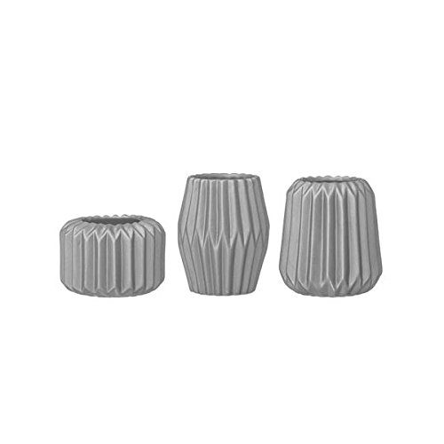 Bloomingville-Teelichtbecher-Votives-Fluted-Cool-Grey-3er-Set-0 Bloomingville-Teelichtbecher-Votives-Fluted-Cool-Grey-3er-Set-0