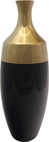 Deko-Vase-Grace-48-cm-schwarzgold-0 Deko-Vase-Grace-48-cm-schwarzgold-0