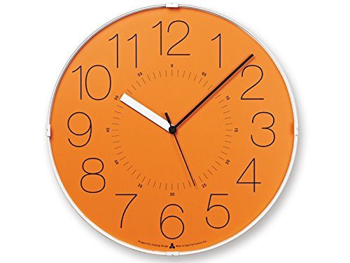 Designer-Wanduhr-Awa-Cara-Orange-0 Designer-Wanduhr-Awa-Cara-Orange-0