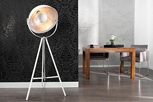 Moderne-Design-Stehlampe-STUDIO-weiss-silber-Lampe-Blattsilber-0 Moderne-Design-Stehlampe-STUDIO-weiss-silber-Lampe-Blattsilber-0