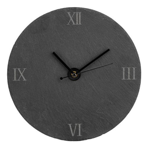 Premier-Housewares-2200655-Wanduhr-Schiefer-0 Premier-Housewares-2200655-Wanduhr-Schiefer-0