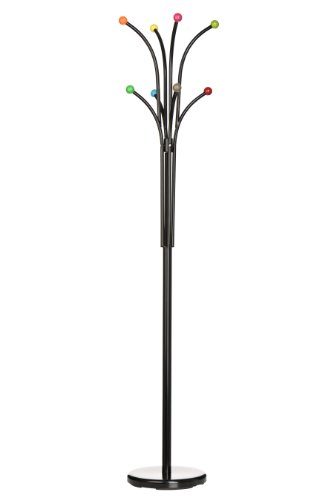 Premier-Housewares-Kleiderstnder-Metall-mit-bunten-Kugeln-Schwarz-0 Premier-Housewares-Kleiderstnder-Metall-mit-bunten-Kugeln-Schwarz-0