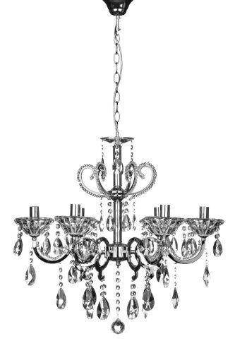 Premier-Housewares-Kronleuchter-Kendall-6-armig-E14-mit-kleiner-Edison-Schraube-40-W-Chrome-Kristalle-0 Premier-Housewares-Kronleuchter-Kendall-6-armig-E14-mit-kleiner-Edison-Schraube-40-W-Chrome-Kristalle-0