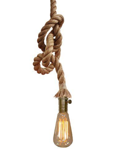 PureLumeTM-Vintage-Seil-Messing-Hngelampe-mit-Edison-Nostalgie-40W-Glhbirne-Antik-Retro-Seilleuchte-0 PureLumeTM-Vintage-Seil-Messing-Hngelampe-mit-Edison-Nostalgie-40W-Glhbirne-Antik-Retro-Seilleuchte-0