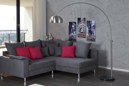 Stylische-Bogenleuchte-LOUNGE-DEAL-chrom-Marmorfuss-170-210cm-ausziehbar-0 Stylische-Bogenleuchte-LOUNGE-DEAL-chrom-Marmorfuss-170-210cm-ausziehbar-0