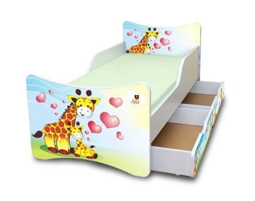 BEST-FOR-KIDS-KINDERBETT-90x200-MIT-ZWEI-SCHUBLADEN-GIRAFFEN-0 BEST-FOR-KIDS-KINDERBETT-90x200-MIT-ZWEI-SCHUBLADEN-GIRAFFEN-0