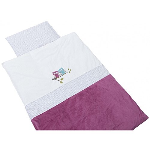 Be-Bes-Collection-232-72-Bettwsche-Motiv-Eule-fuchsia-100x135cm-0 Be-Bes-Collection-232-72-Bettwsche-Motiv-Eule-fuchsia-100x135cm-0