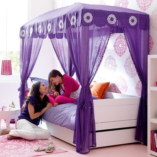 Himmelbett-MAROCCO-wei-umbaubar-zum-Einzelbett-90x200cm-0 Himmelbett-MAROCCO-wei-umbaubar-zum-Einzelbett-90x200cm-0