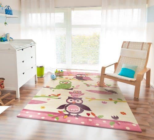 Hochwertiger-Kinderteppich-Eule-80x150cm-0 Hochwertiger-Kinderteppich-Eule-80x150cm-0