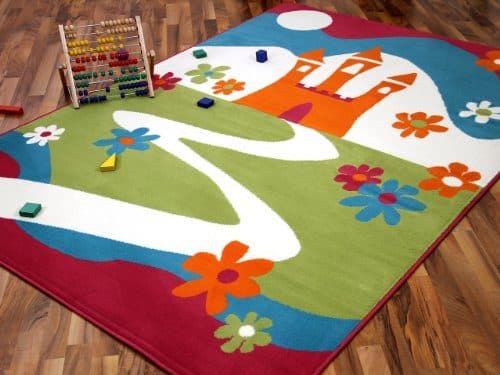 Kinderteppich-Trendline-Mrchenschlo-in-4-Gren-0 Kinderteppich-Trendline-Mrchenschlo-in-4-Gren-0