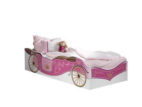 Rauch-A983090R990-Bett-Kate-90-x-200-cm-alpinwei-Absetzungen-rosafarben-0 Rauch-A983090R990-Bett-Kate-90-x-200-cm-alpinwei-Absetzungen-rosafarben-0