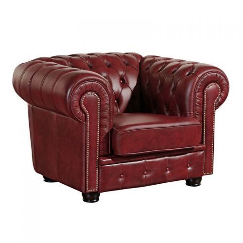 Sessel-NORWIN-Wischleder-Echt-Leder-rot-0 Sessel-NORWIN-Wischleder-Echt-Leder-rot-0